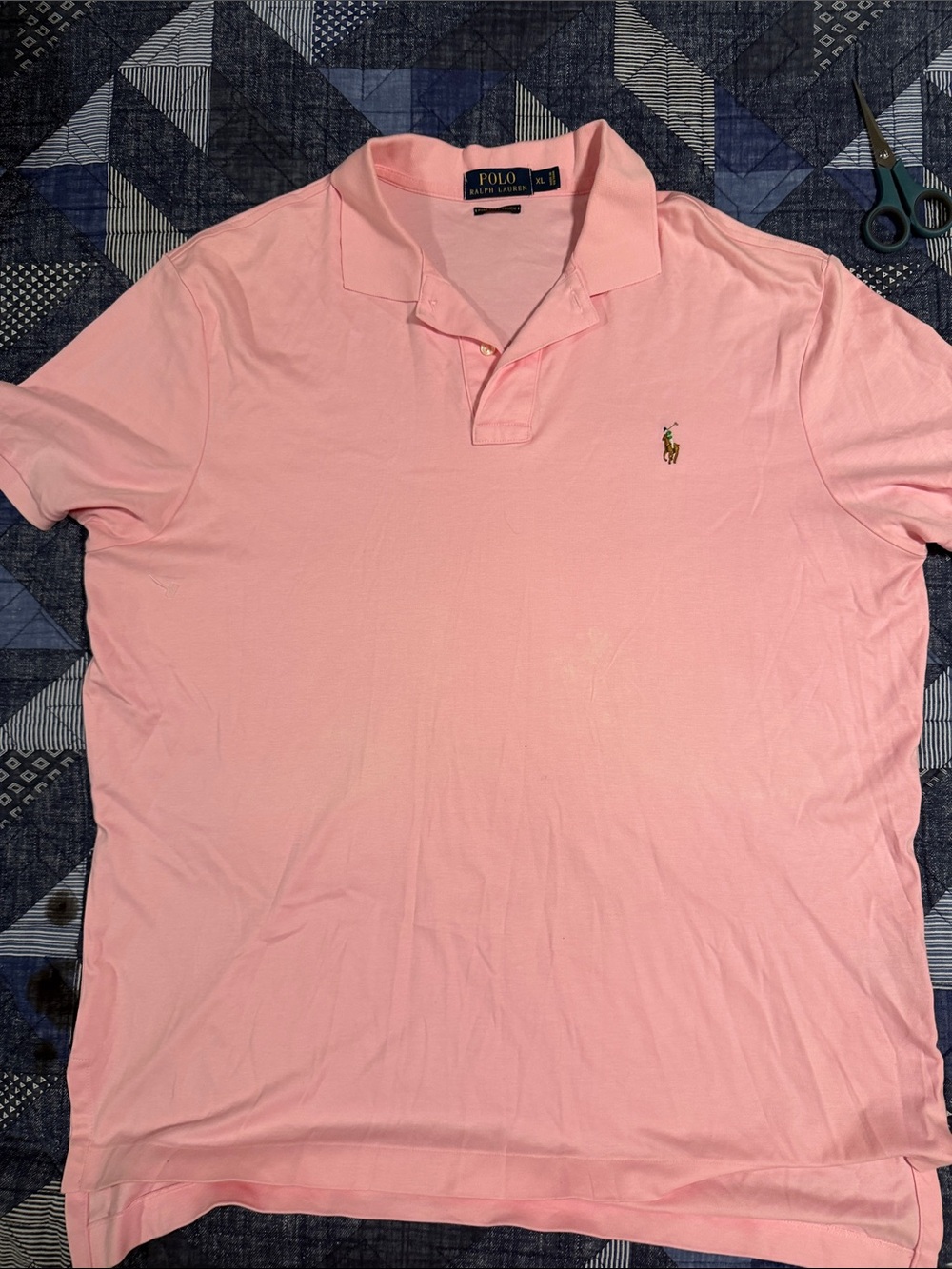 Polo by Ralph Lauren Light Pink Short-Sleeve Polo Shirt